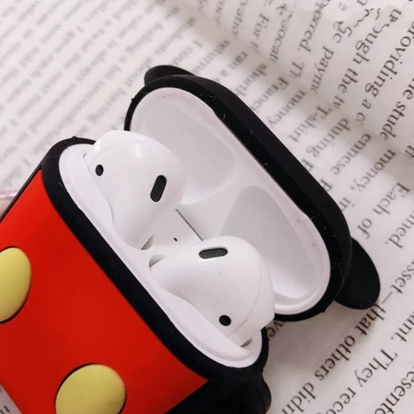 NEW Mickey Mouse AirPod Protective Silicone Case - Picture 4 of 7